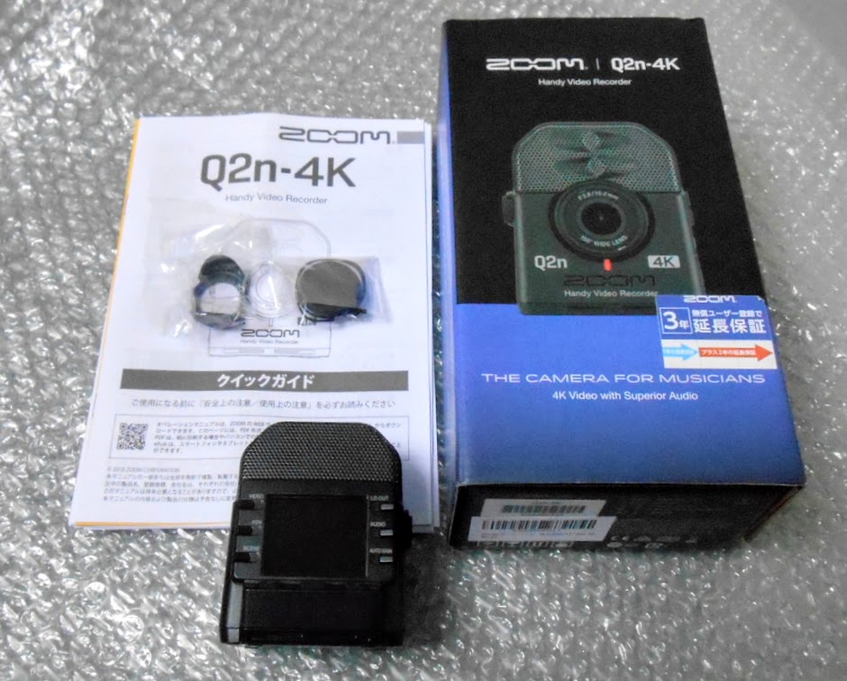 超お買得!オマケ付き!】美品 ZOOM Q2N-4K-silversky-lifesciences.com