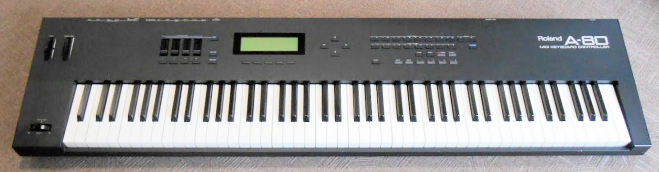 Roland ローランド A-80 MIDI キーボード 通電 ボタン反応 - 楽器/器材